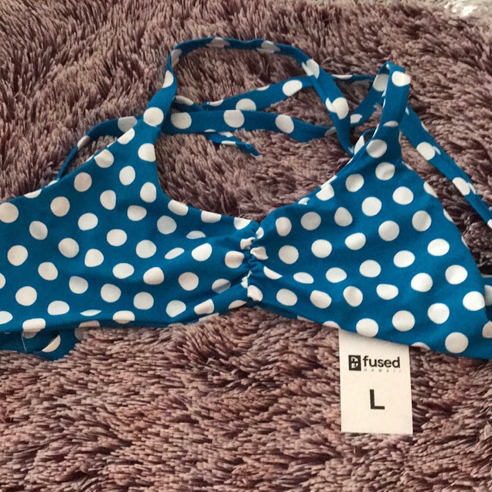 Fused Hawaii bikini top